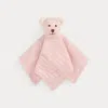 Ralph Lauren Babies'  Cashmere Bear Lovey Blanket In Pink