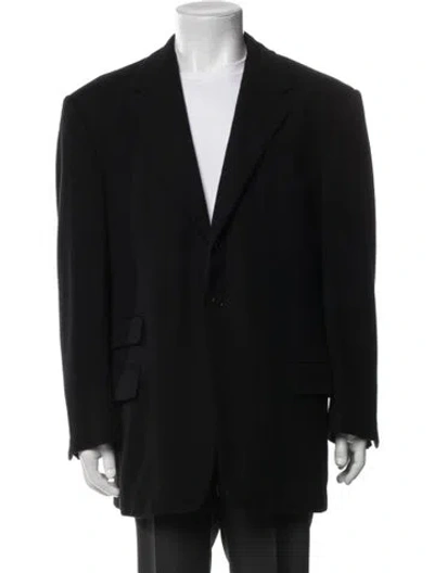 Pre-owned Ralph Lauren Cashmere Blazer In Black