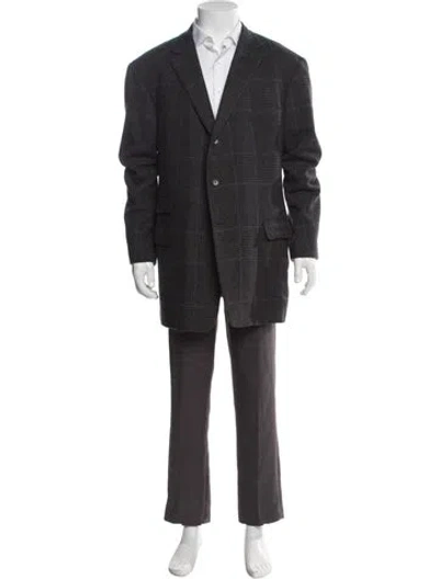 Pre-owned Ralph Lauren Cashmere Blazer In Gray