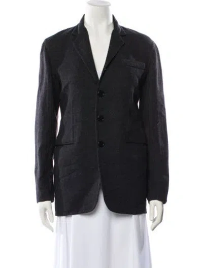Pre-owned Ralph Lauren Cashmere Blazer In Gray
