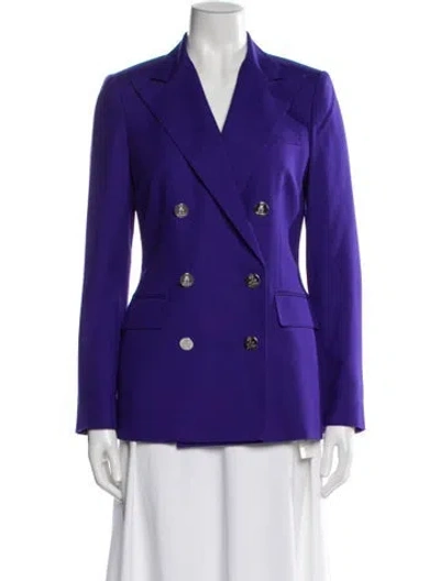 Pre-owned Ralph Lauren Cashmere Blazer W/ Tags In Blue