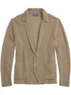 Ralph Lauren Cashmere-blend Blazer Cardigan In Neutrals