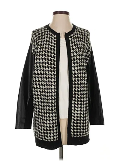 Pre-owned Ralph Lauren Cashmere Cardigan Sweater In Black