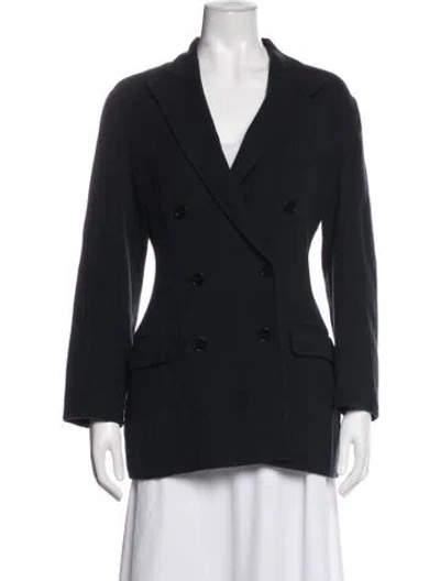 Pre-owned Ralph Lauren Cashmere Coat In Black