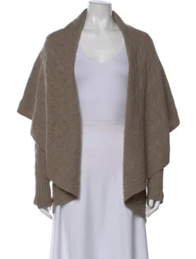 Pre-owned Ralph Lauren Cashmere Cowl Neck Sweater In Brown