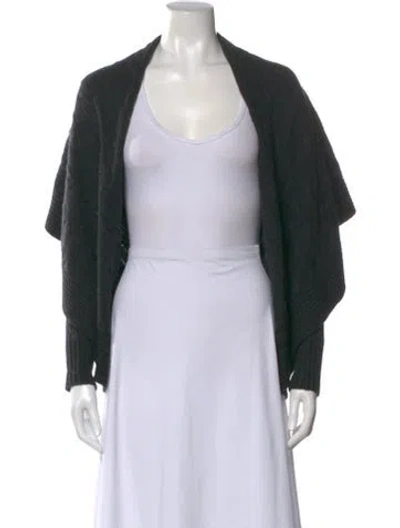 Pre-owned Ralph Lauren Cashmere Cowl Neck Sweater In Gray