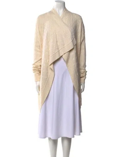 Pre-owned Ralph Lauren Cashmere Cowl Neck Sweater In Neutral