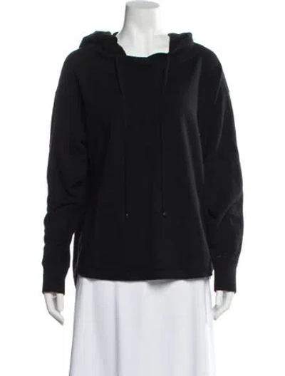 Pre-owned Ralph Lauren Cashmere Cowl Neck Sweatshirt In Black