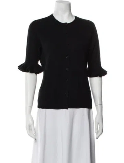 Pre-owned Ralph Lauren Cashmere Crew Neck Sweater In Black