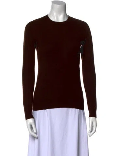 Pre-owned Ralph Lauren Cashmere Crew Neck Sweater In Brown