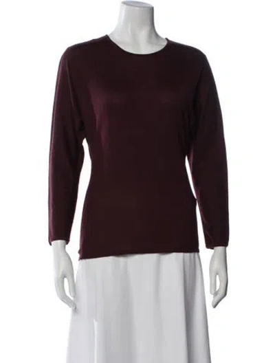 Pre-owned Ralph Lauren Cashmere Crew Neck Sweater In Brown