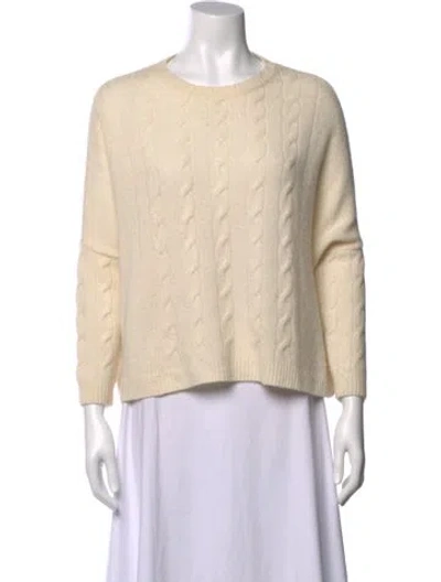 Pre-owned Ralph Lauren Cashmere Crew Neck Sweater In Neutral