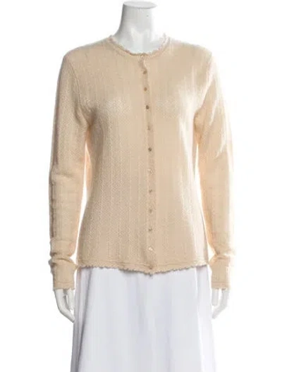 Pre-owned Ralph Lauren Cashmere Crew Neck Sweater In Neutrals
