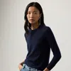 Ralph Lauren Cashmere Crewneck Sweater In Blue