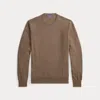 Ralph Lauren Cashmere Crewneck Sweater In Brown