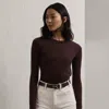 Polo Ralph Lauren Cashmere Crewneck Sweater In Mocha