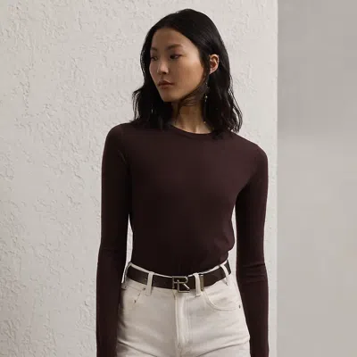 Polo Ralph Lauren Cashmere Crewneck Sweater In Mocha