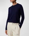 Polo Ralph Lauren C2c Certified Gold Cashmere Sweater In Lux Navy