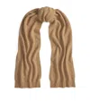 Ralph Lauren Cashmere Donegal Scarf In Sand