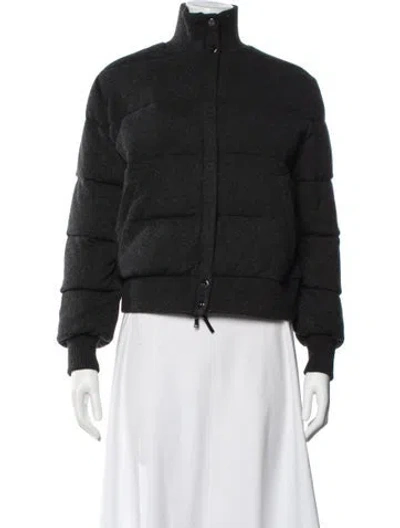 Pre-owned Ralph Lauren Cashmere Down Jacket In Black