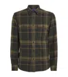 Ralph Lauren Cashmere Flannel Cooper Shirt In Green