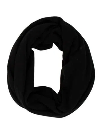 Pre-owned Ralph Lauren Cashmere Infinity Scarf In Black