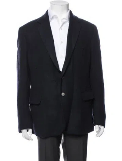 Pre-owned Ralph Lauren Cashmere Jacket In Blue