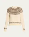 Ralph Lauren Cashmere Jersey Crewneck Sweater In Neutral