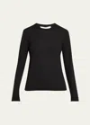 Polo Ralph Lauren Black Wool-cashmere Blend Cable Knit Sweater In Black