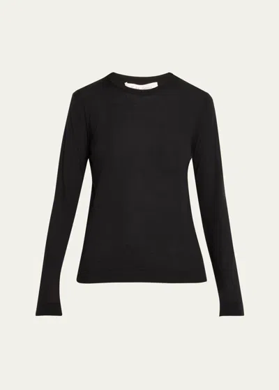 Ralph Lauren Cable-knit Cashmere Sweater In Black