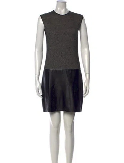 Pre-owned Ralph Lauren Cashmere Mini Dress In Neutrals