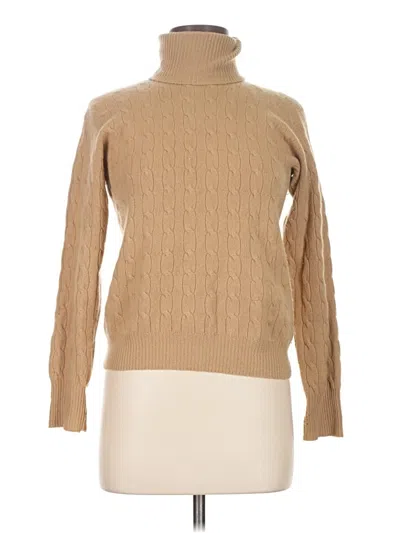 Pre-owned Ralph Lauren Cashmere Pullover Sweater In Brown