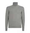 Ralph Lauren Cashmere Roll-neck Swearer In Gray
