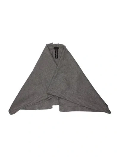 Pre-owned Ralph Lauren Cashmere Scarf In Blue