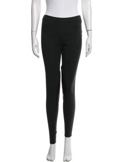 Pre-owned Ralph Lauren Cashmere Skinny Leg Pants In Black