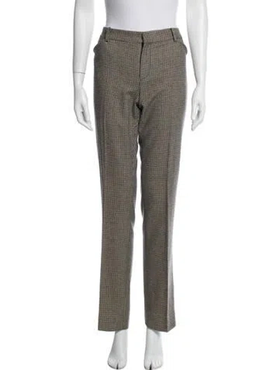 Pre-owned Ralph Lauren Cashmere Straight Leg Pants In Multi