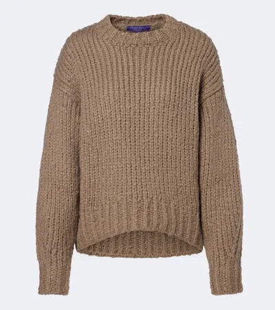 Ralph Lauren Cashmere Sweater In Brown
