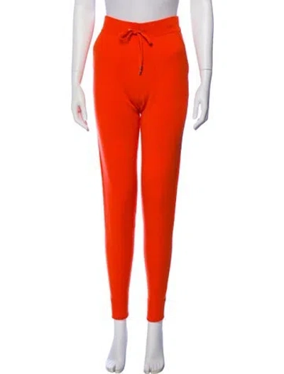 Pre-owned Ralph Lauren Cashmere Sweatpants In Orange
