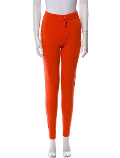 Pre-owned Ralph Lauren Cashmere Sweatpants W/ Tags In Orange