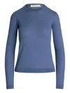 Ralph Lauren Cashmere Crew-neck Sweater In Blau