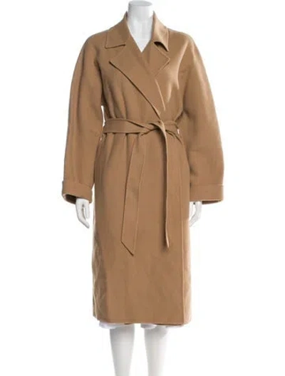 Pre-owned Ralph Lauren Cashmere Trench Coat In Neutral