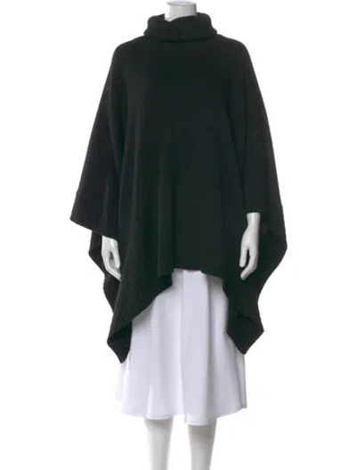 Pre-owned Ralph Lauren Cashmere Turtleneck Sweater In Black