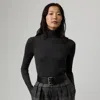 Ralph Lauren Cashmere Turtleneck Sweater In Gray