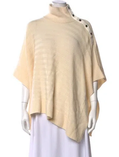 Pre-owned Ralph Lauren Cashmere Turtleneck Sweater In Neutrals