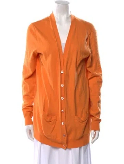 Pre-owned Ralph Lauren Cashmere V-neck Sweater In Multi