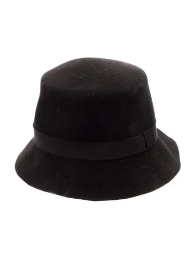 Pre-owned Ralph Lauren Cashmere Wool Bucket Hat` In Black
