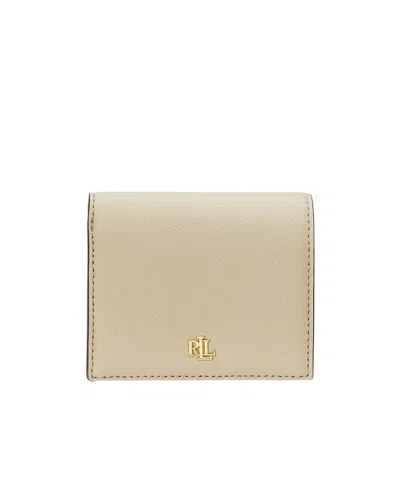 Ralph Lauren Casual Leather Wallet In Nude