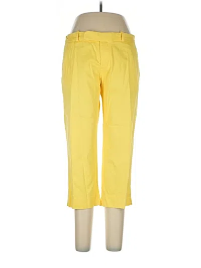 Pre-owned Ralph Lauren Casual Pants In Yellow