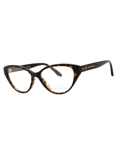 Ralph Lauren Cat-eye Eyeglasses For Women - Premium Acetate Frame In Black