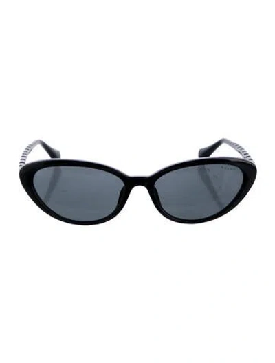 Pre-owned Ralph Lauren Cat-eye Tinted Sunglasses In Brown